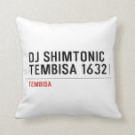 DJ SHIMTONIC TEMBISA 1632  Pillows