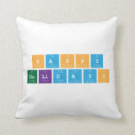 Happy 
 Holidays   Pillows