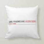 CAROL PEACHES AVE  Pillows