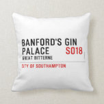 Banford's Gin  Palace  Pillows