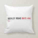 Rockley Road  Pillows