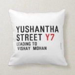 Yushantha  Street  Pillows