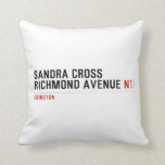 Sandra Cross Richmond Avenue  Pillows
