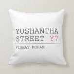 Yushantha  Street  Pillows