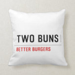  TWO BUNS  Pillows