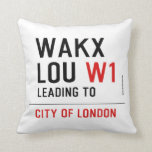 WAKX LOU  Pillows