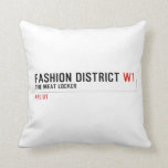 Fashion District  Pillows
