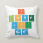 I
 love
 you
 mom  Pillows
