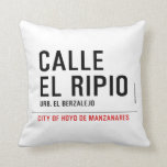 CALLE EL RIPIO  Pillows