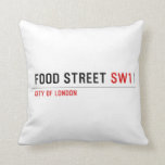 Food street  Pillows