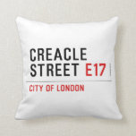 Creacle Street  Pillows