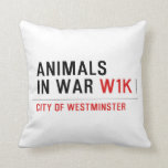 animals in war  Pillows