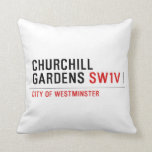 churchill gardens  Pillows