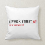 BERWICK STREET  Pillows