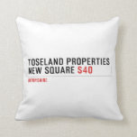 Toseland Properties New Square  Pillows