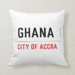 GHANA  Pillows