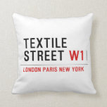 Textile Street  Pillows