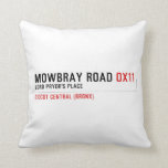 Mowbray Road  Pillows