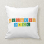 Periodic
 Table  Pillows