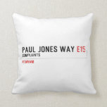Paul Jones Way  Pillows