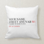 Your Name Street anuvab  Pillows