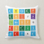 Abcdef
 ghijk
 lmnopq
 rstuv
 wxy&z  Pillows
