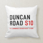 Duncan Road  Pillows