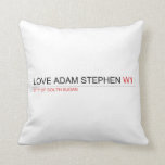Love adam stephen  Pillows
