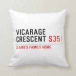 Vicarage Crescent  Pillows