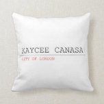 kaycee canasa  Pillows