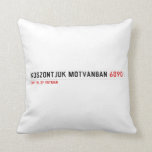 Köszöntjük Mótvánban  Pillows