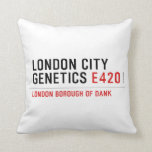LONDON city genetics  Pillows