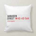 shibusen street  Pillows