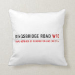 Kingsbridge Road  Pillows