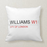 WILLIAMS  Pillows
