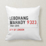 LEBOHANG MAHADY  Pillows