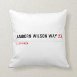 Lamborn Wilson Way  Pillows