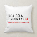 COCA-COLA LONDON EYE  Pillows