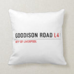 Goodison road  Pillows