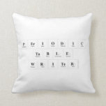Periodic
 Table
 Writer  Pillows