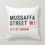 Mussaffa Street  Pillows