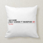 Your Name Street HEBRON ft MABOPANE  Pillows