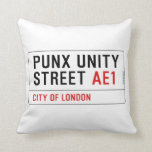 PuNX UNiTY Street  Pillows