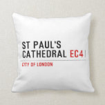 ST PAUL'S CATHEDRAL  Pillows