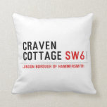 craven cottage  Pillows
