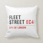 FLEET  STREET  Pillows
