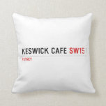 Keswick Cafe  Pillows