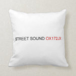 STREET Sound  Pillows