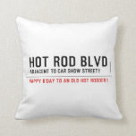 Hot Rod Blvd  Pillows