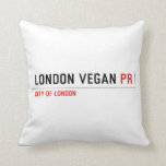 London vegan  Pillows